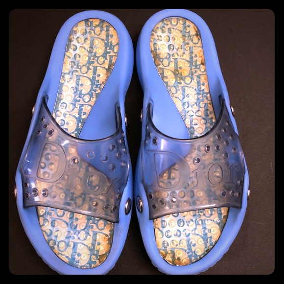 dior jelly shoes